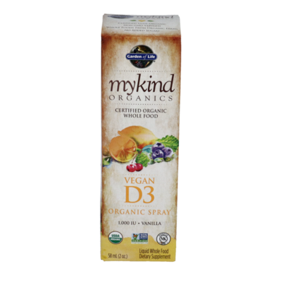 Mykind Organics Vegan D3 Spray