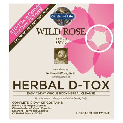 Wild Rose Herbal D-Tox Kit (12 Day) 1 kit