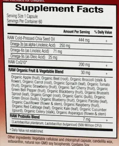Product image for RAW CoQ10.