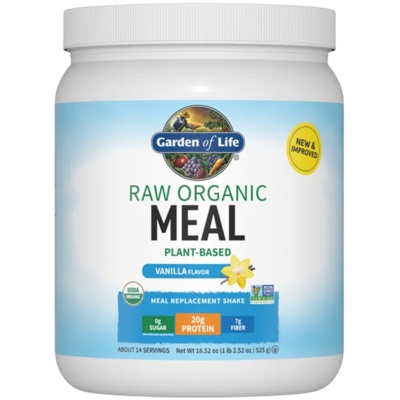 RAW Organic Meal - Vanilla 525 Grams