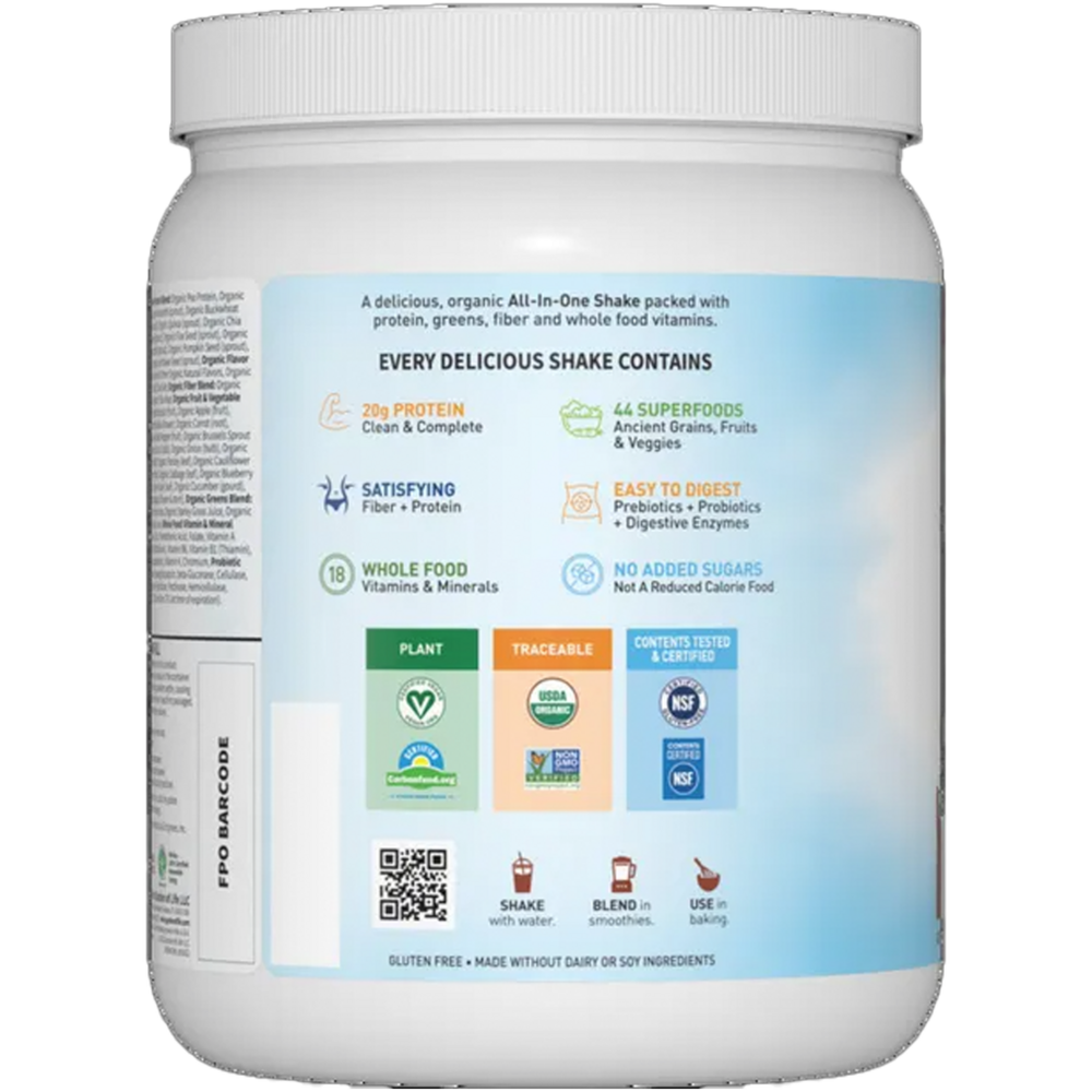 Product image for RAW Organic Meal - Plant-Based Vanilla Chai.