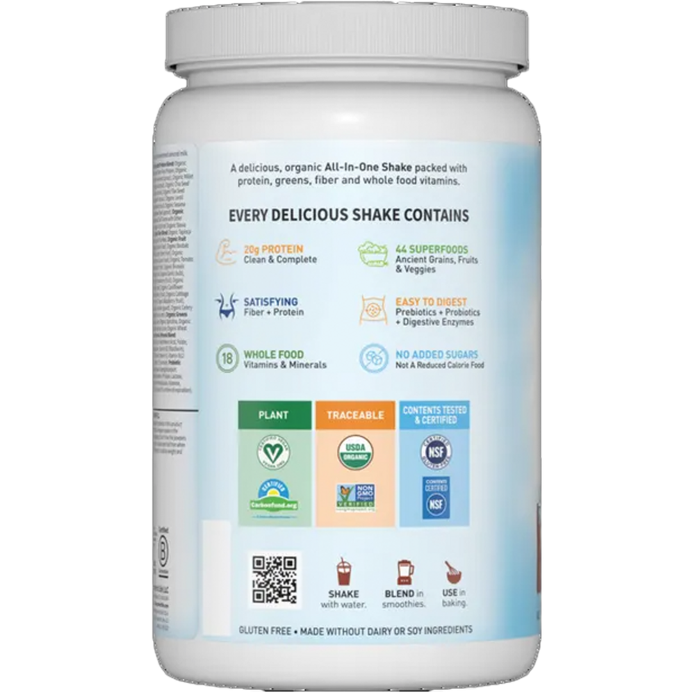 Product image for RAW Organic Meal - Plant-Based Vanilla Chai.