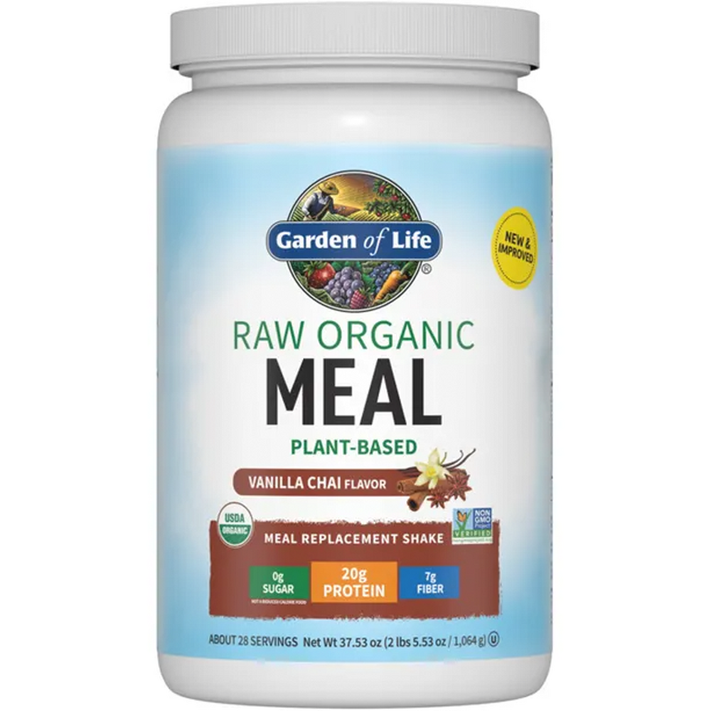 Product image for RAW Organic Meal - Plant-Based Vanilla Chai.
