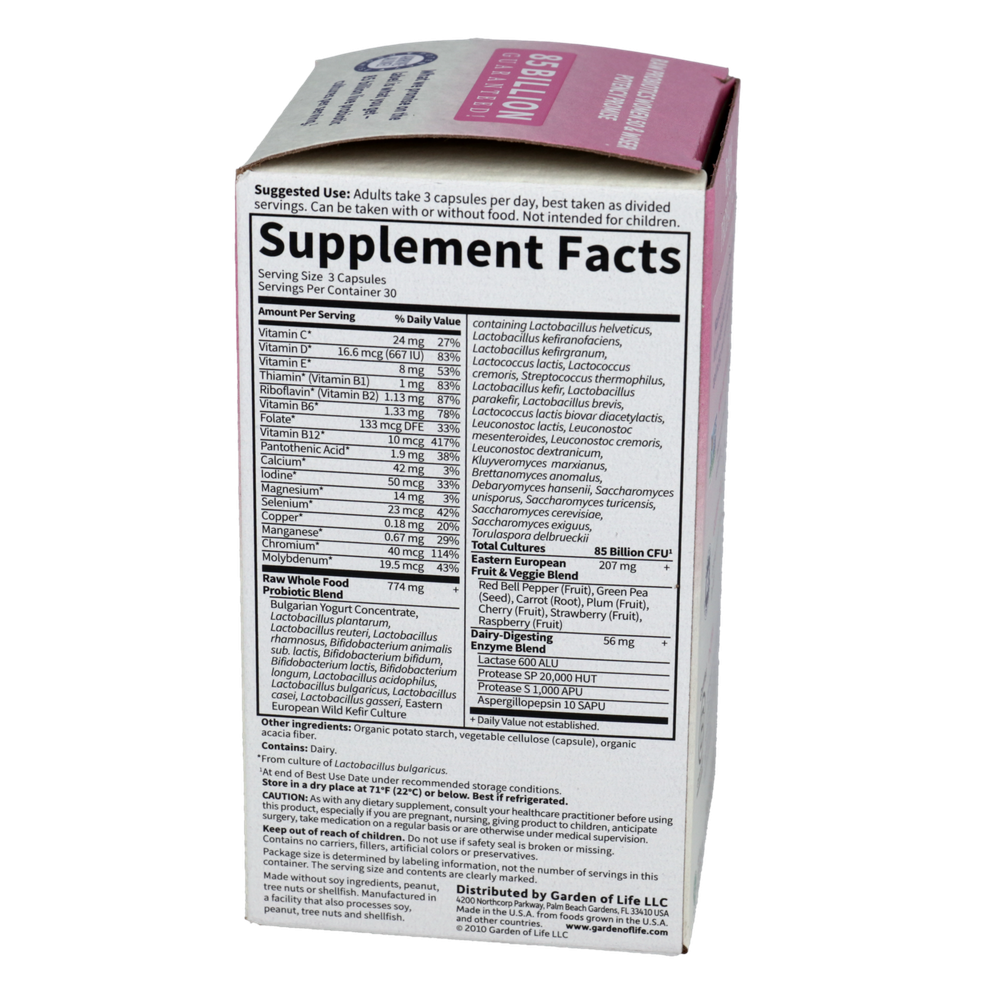 Product image for RAW Probiotics Women 50 and Wiser.