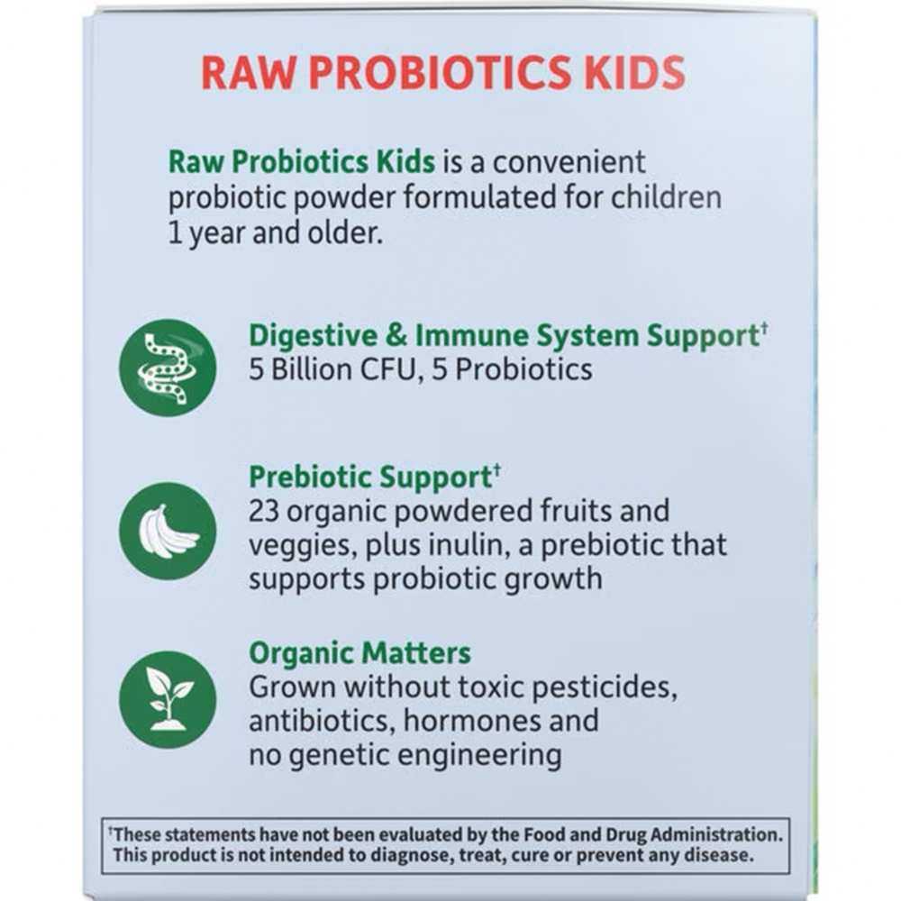 Product image for RAW Probiotics Kids.