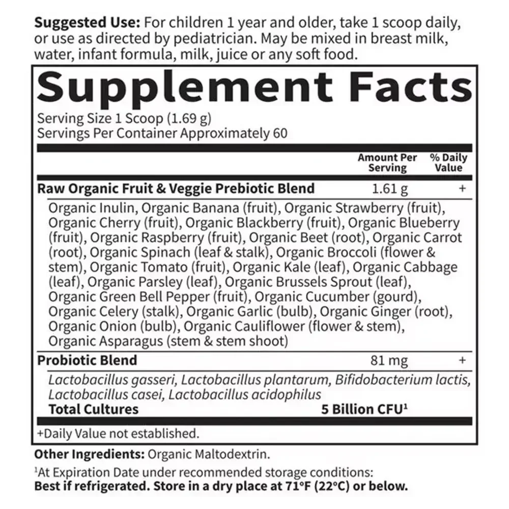 Product image for RAW Probiotics Kids.