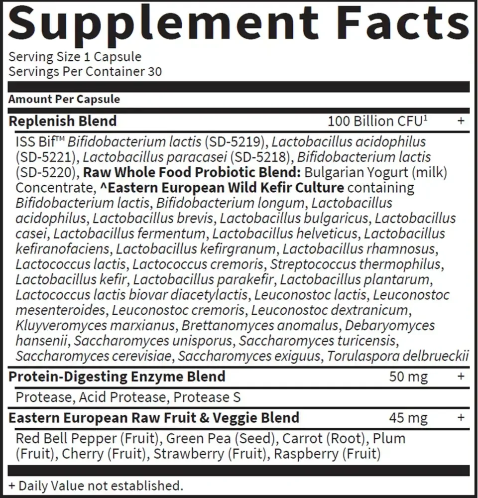 Product image for RAW Probiotics Ultimate Care.
