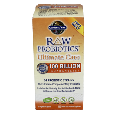 RAW Probiotics Ultimate Care 30 capsules