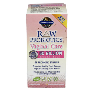 RAW Probiotics Vaginal Care 30 capsules