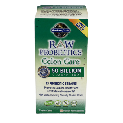 RAW Probiotics Colon Care 30 capsules RAW Probiotics Colon Care 30 capsules