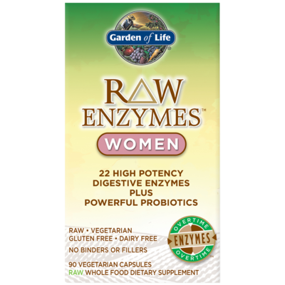 RAW Enzymes Women 90 capsules
