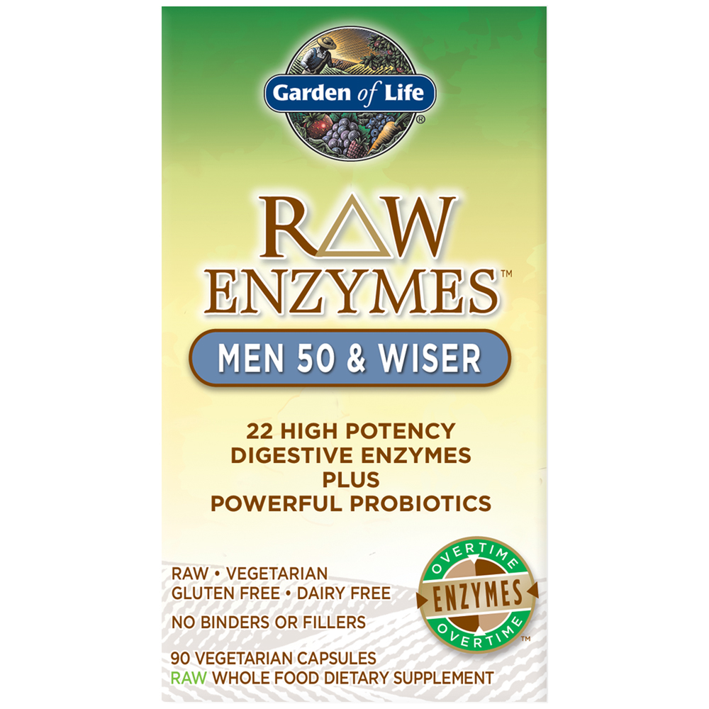 RAW Enzymes Men 50 and Wiser product image