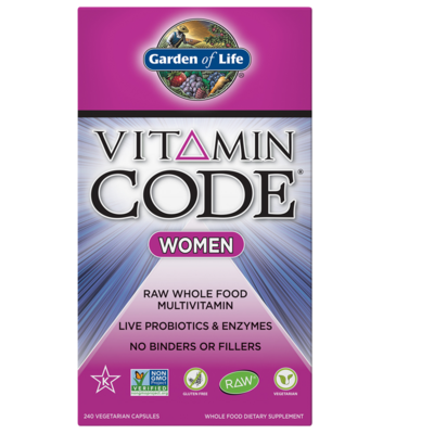 Vitamin Code Women Multivitamin Capsules 240 capsules