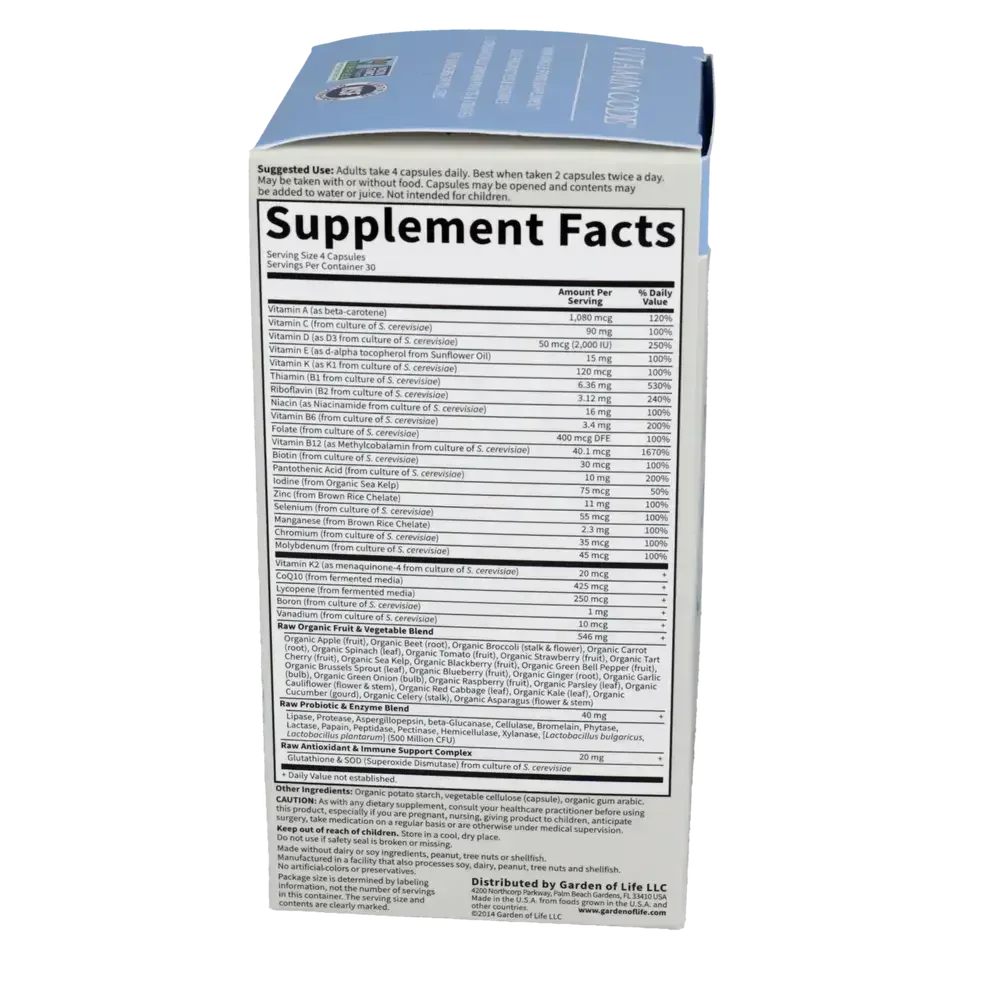 Product image for Vitamin Code 50 and Wiser Mens Multi.