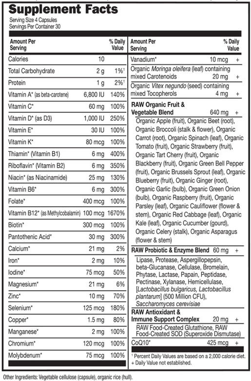 Product image for Vitamin Code Family Multi.