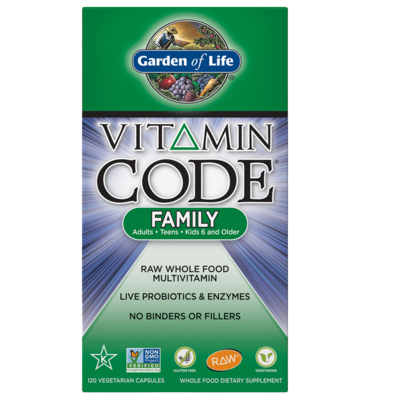 Vitamin Code Family Multi 120 capsules