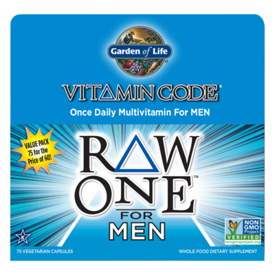 Vitamin Code RAW One for Men 75 capsules Vitamin Code RAW One for Men 75 capsules