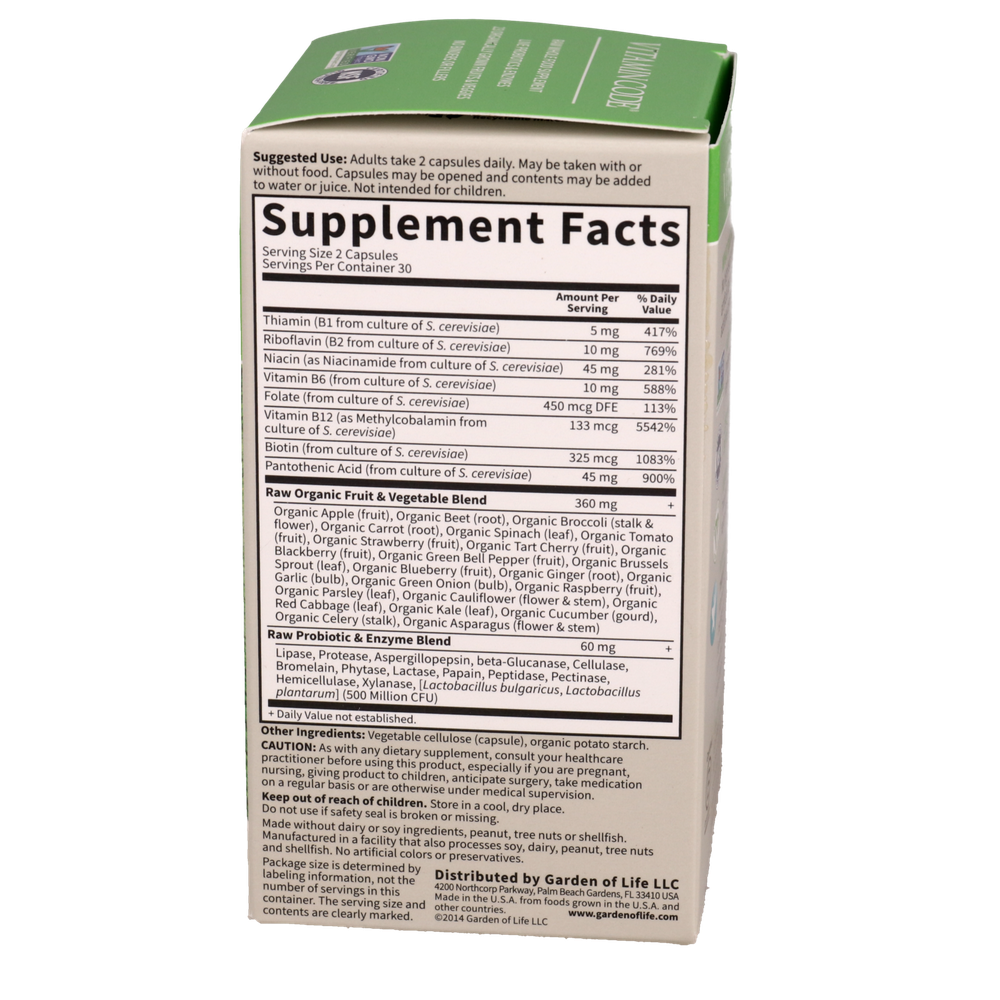 Product image for Vitamin Code RAW B-Complex.
