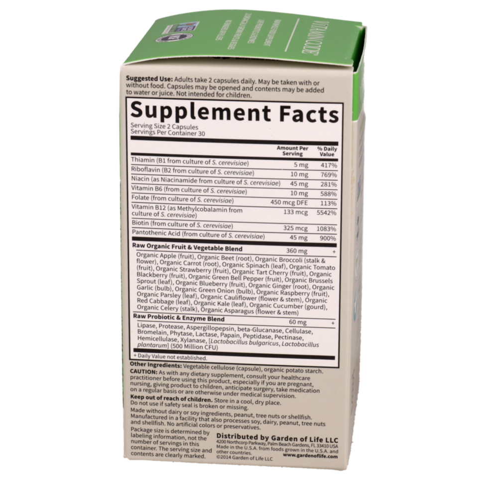 Product image for Vitamin Code RAW B-Complex.