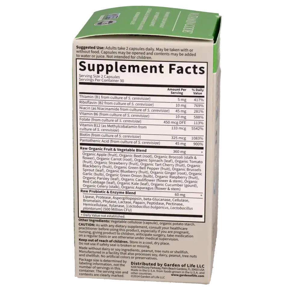 Product image for Vitamin Code RAW B-Complex.