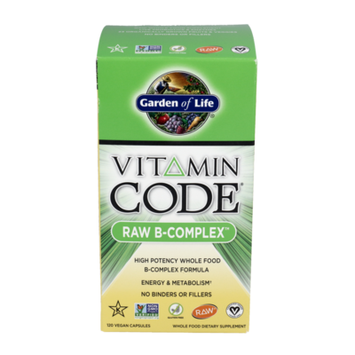 Vitamin Code RAW B-Complex 120 capsules Vitamin Code RAW B-Complex 120 capsules