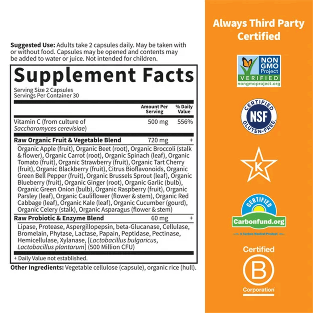 Product image for Vitamin Code RAW Vitamin C.