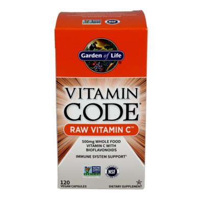Vitamin Code RAW Vitamin C 120 capsules
