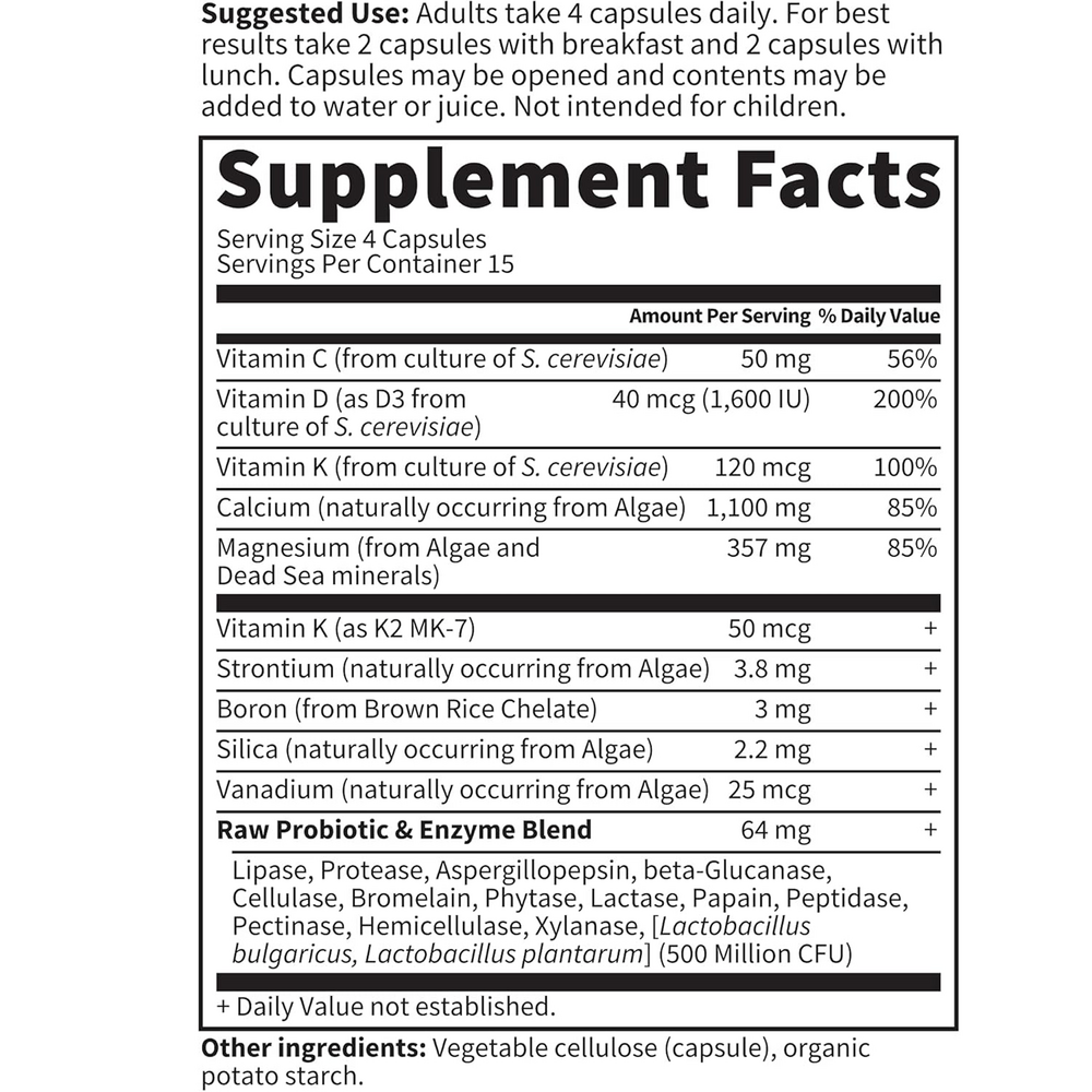 Product image for Vitamin Code RAW Calcium.