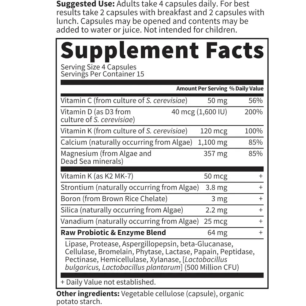 Product image for Vitamin Code RAW Calcium.