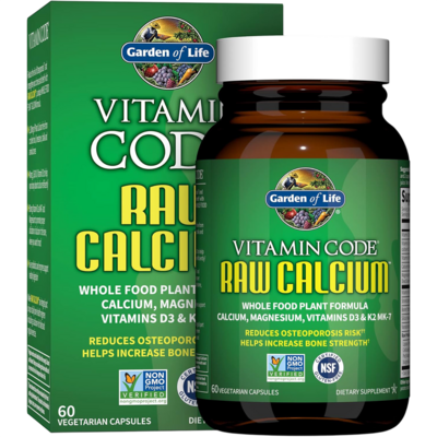 Vitamin Code RAW Calcium 60 capsules