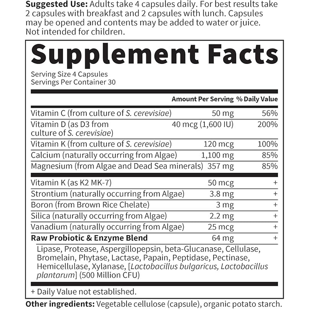 Product image for Vitamin Code RAW Calcium.