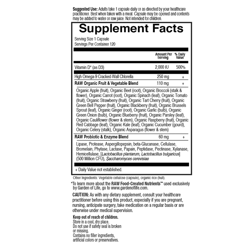 Product image for Vitamin Code RAW D3 2000IU.
