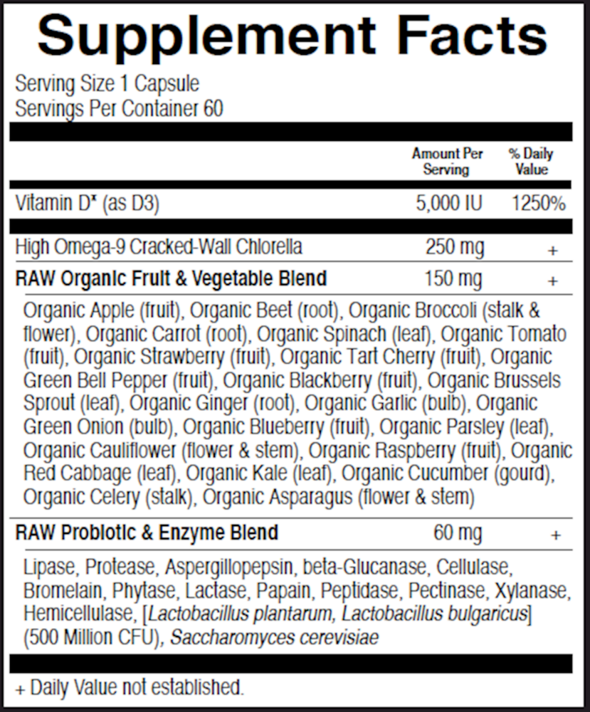 Product image for Vitamin Code RAW D3 5000.
