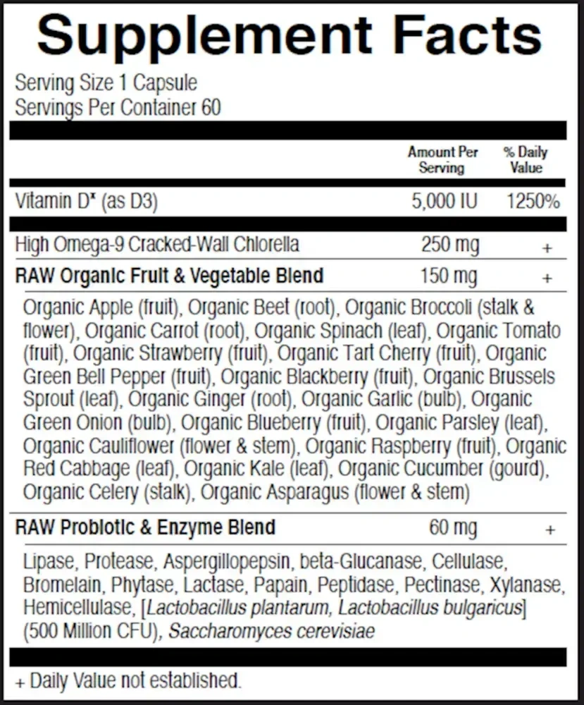 Product image for Vitamin Code RAW D3 5000.