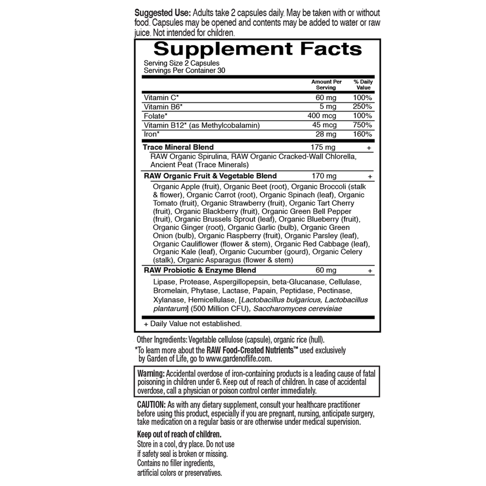 Product image for Vitamin Code Healthy Blood.