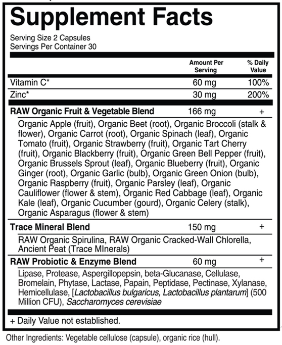 Product image for Vitamin Code RAW Zinc.
