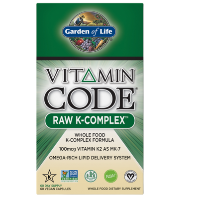 Vitamin Code RAW K-Complex 60 capsules