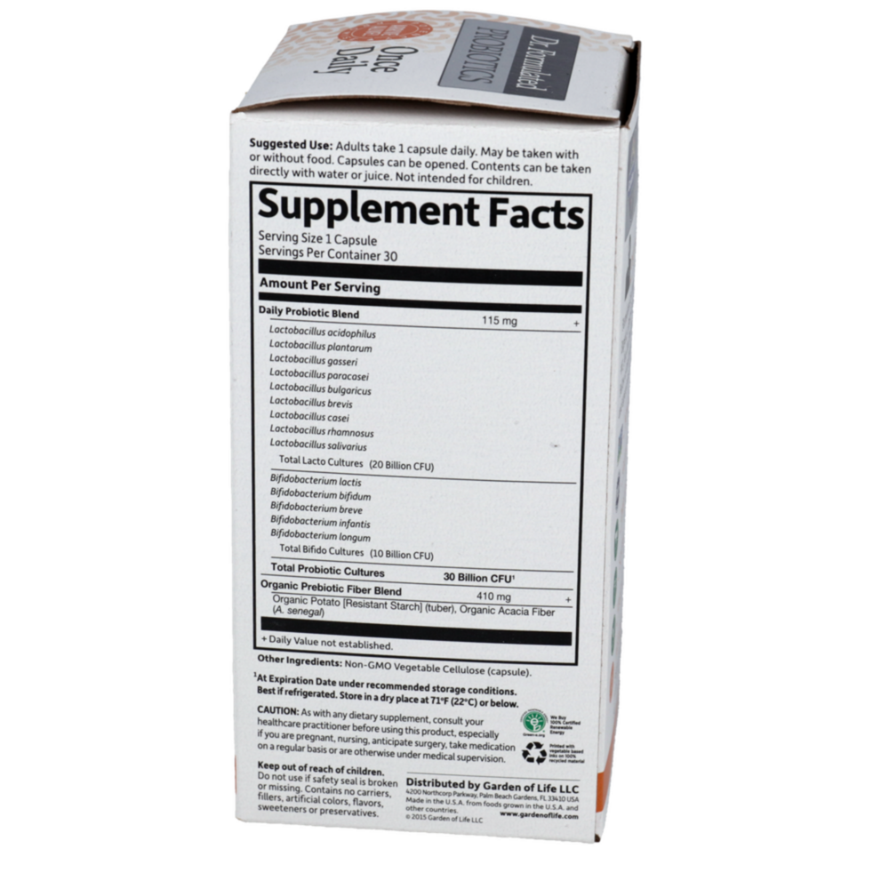 Product image for Dr. Formulated PROBIOTICS Once Daily.