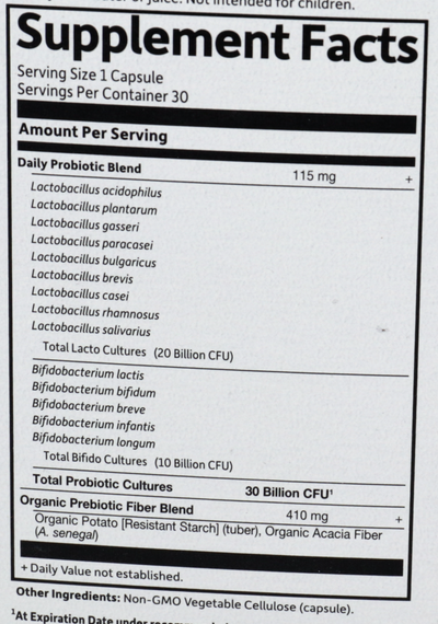 Product image for Dr. Formulated PROBIOTICS Once Daily.