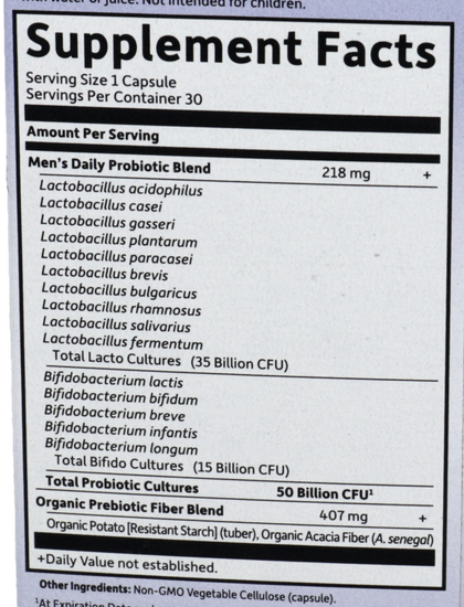 Product image for Dr. Formulated PROBIOTICS Once Daily Mens.