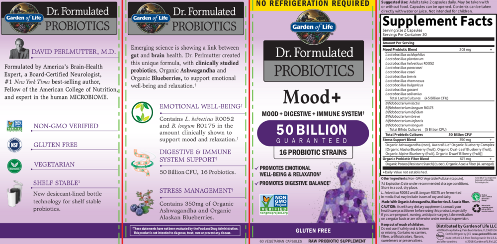 Product image for Dr. Formulated PROBIOTICS Mood+.