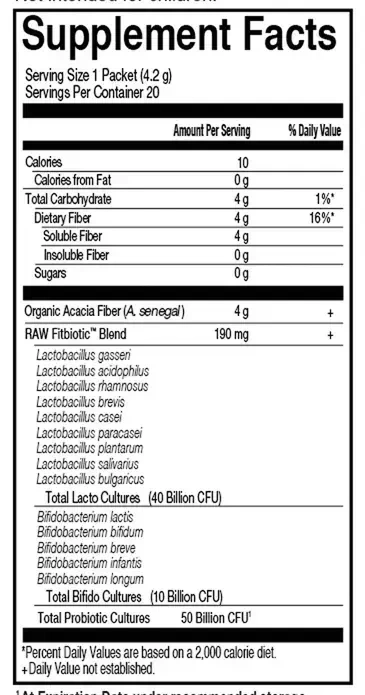 Product image for Dr. Formulated PROBIOTICS Fitbiotic.