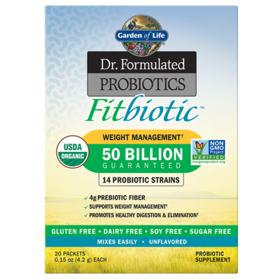 Dr. Formulated PROBIOTICS Fitbiotic 20 packets