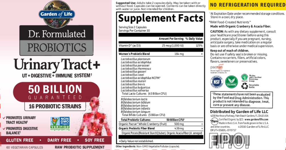 Product image for Dr. Formulated Probiotics Urinary Tract+ Cooler.