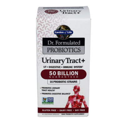 Dr. Formulated Probiotics Urinary Tract+ Cooler 60 capsules
