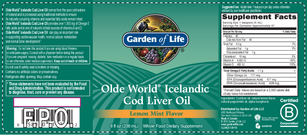 Product image for Cod Liver Oil Liquid.