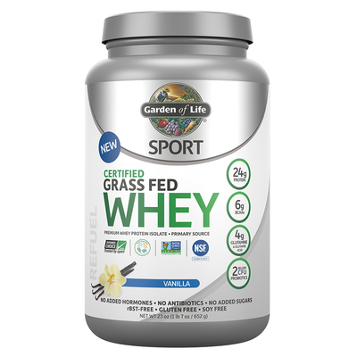 SPORT Grass Fed Whey Protein - Vanilla product image