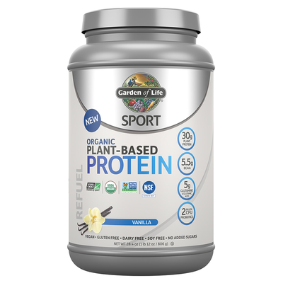 SPORT Organic Plant-Based Protein, Vanilla product image