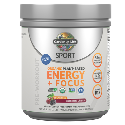 SPORT Organic Energy + Focus SF Blackberry Cherry product image