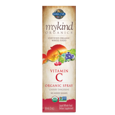 MyKind Organics Amla Vitamin C - Cherry Tangerine Spray 58 Milliliters MyKind Organics Amla Vitamin C - Cherry Tangerine Spray 58 Milliliters